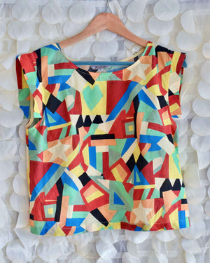 Graphic liberty Top